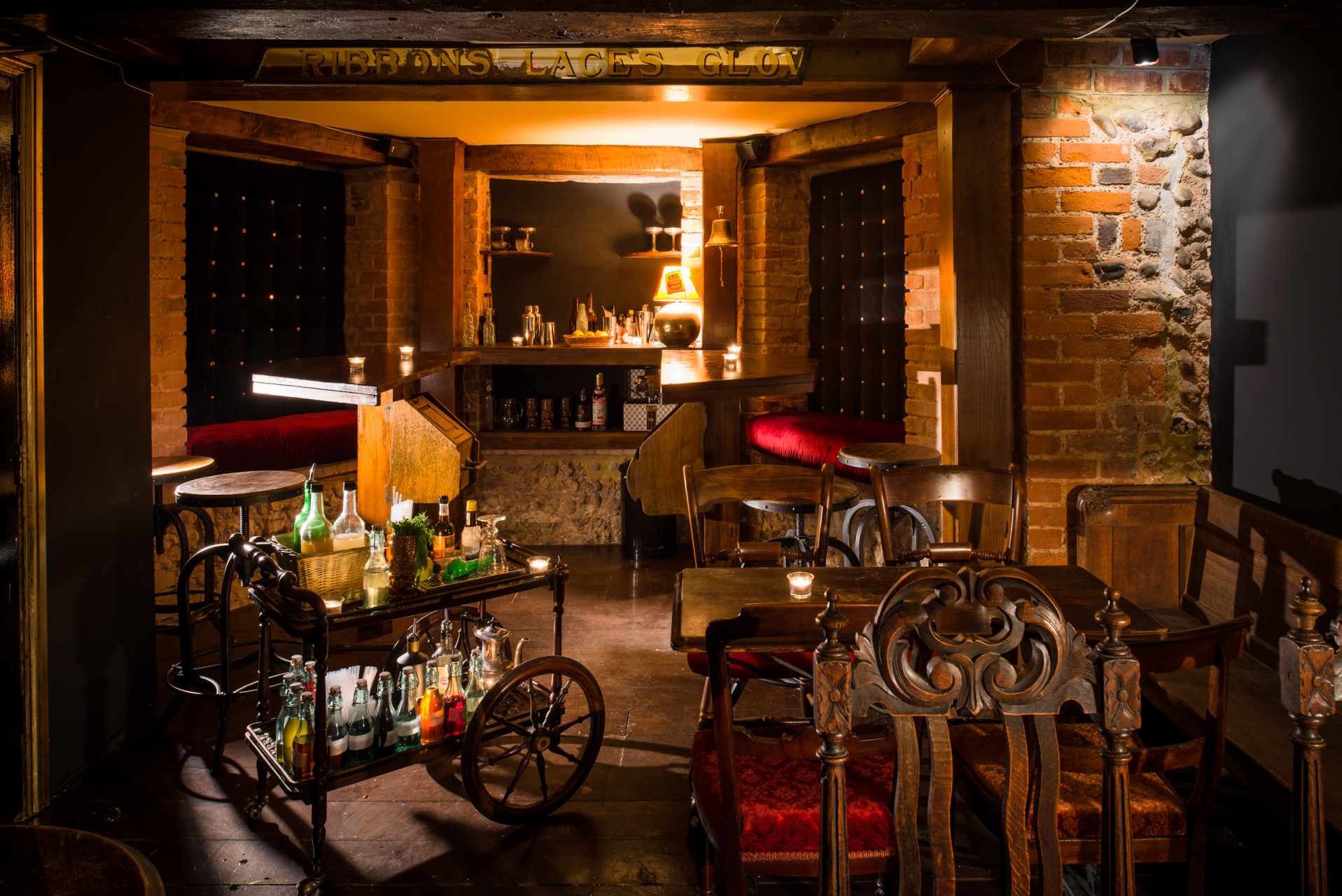 Interior Photography of BYOC Brighton's Upstairs Bar